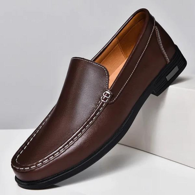 Mario | Mocassins italiens en cuir véritable