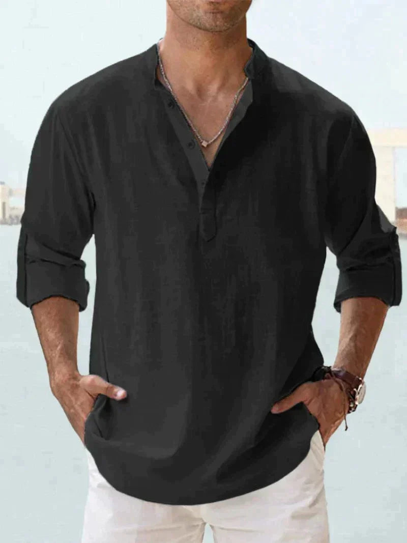 Rio | Chemise Homme en Lin Respirant-2
