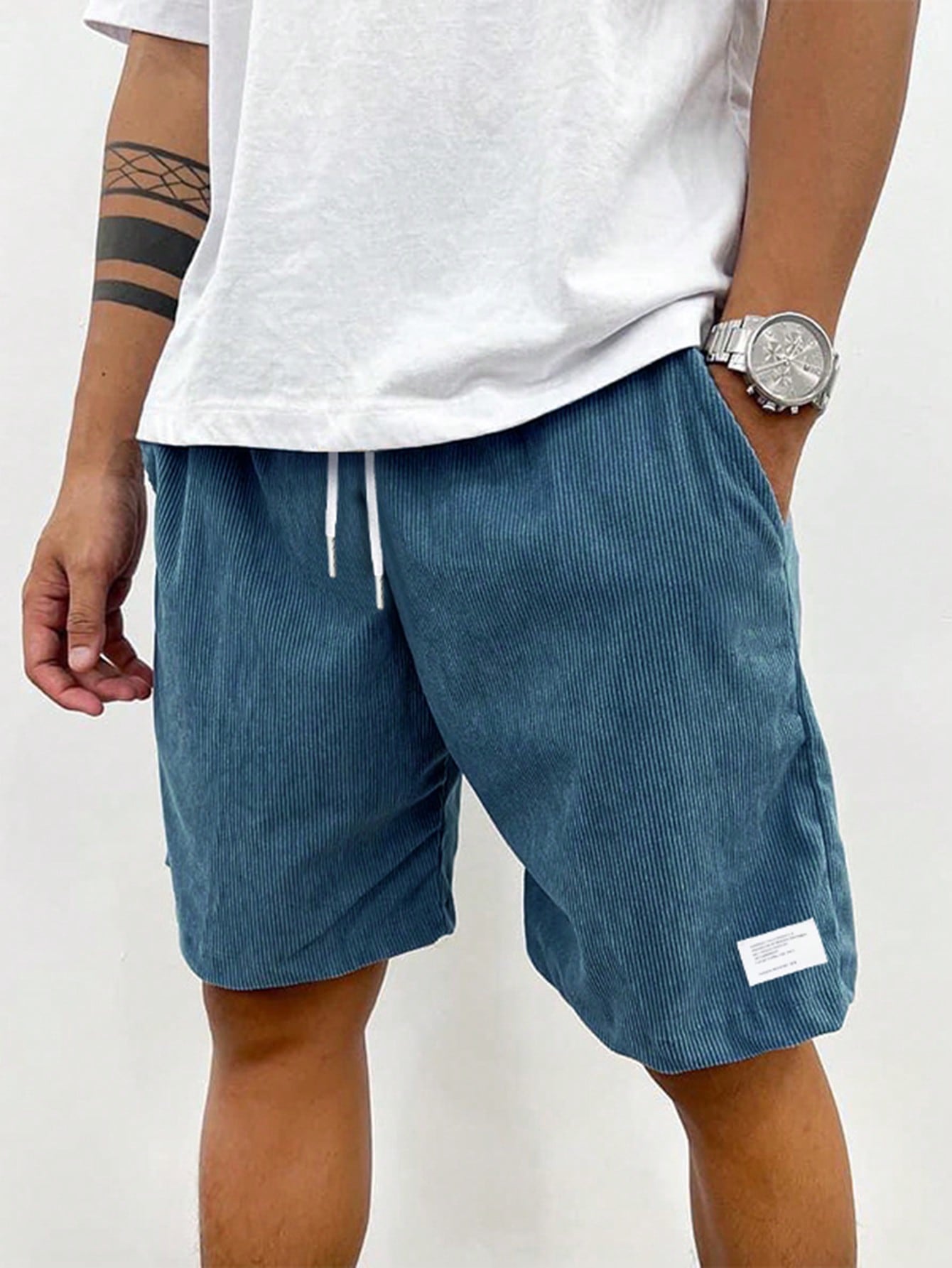Variant image for Zachary | Short Pour Hommes Décontracté en Polyester-16