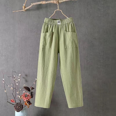 Variant image for Emma | Pantalon Fluide Femme en Lin et Coton-3