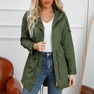 Valina | Veste légère chic avec fermeture éclair