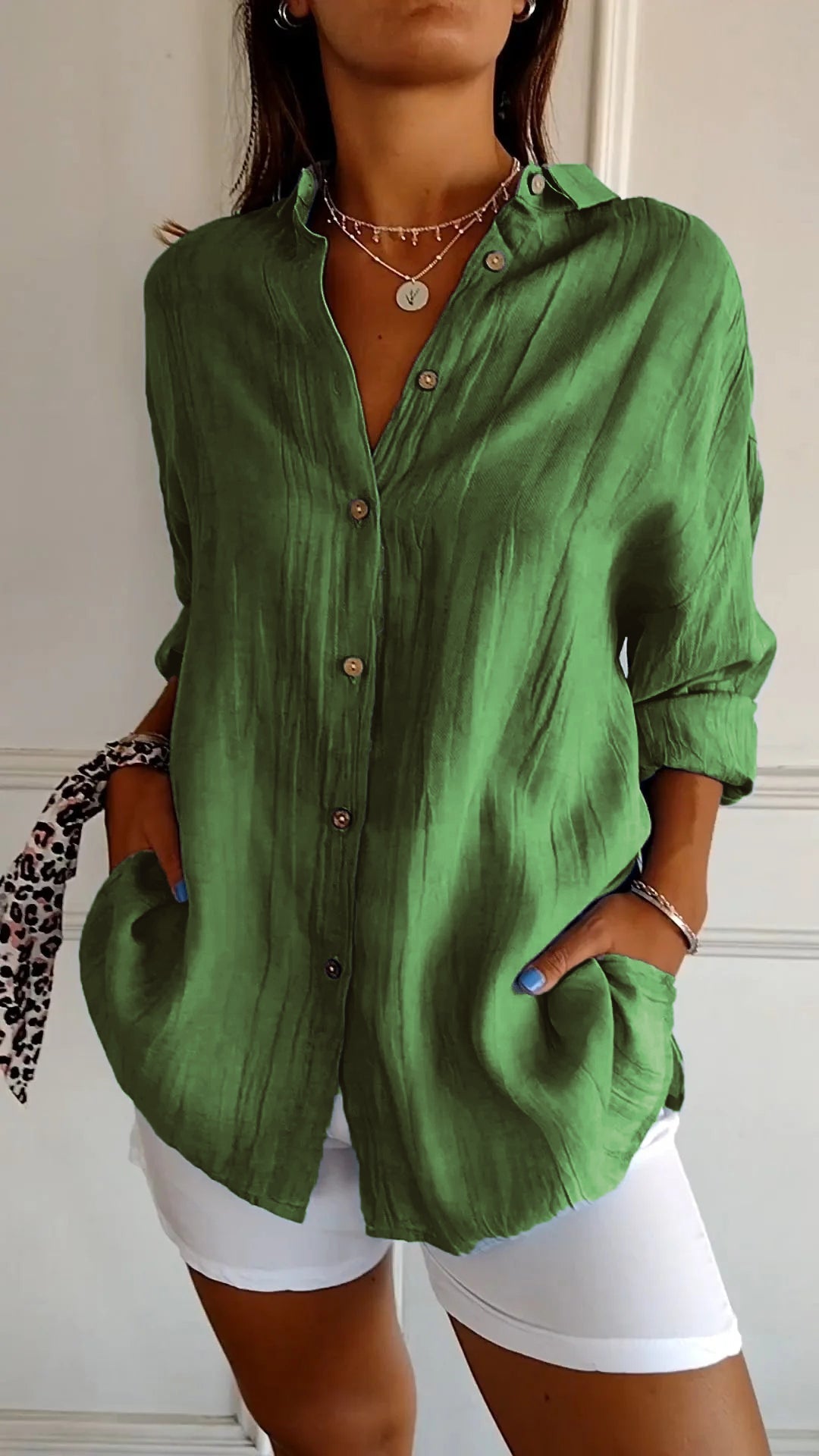 Variant image for Naya | Chemisier Femme Chic Élégant et Polyvalent-50