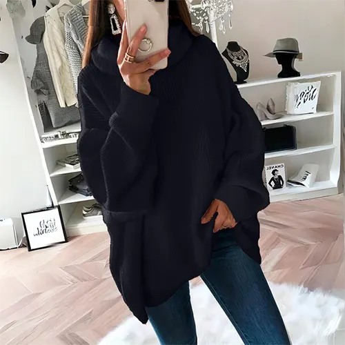Roxanna | Pull chaud à col roulé