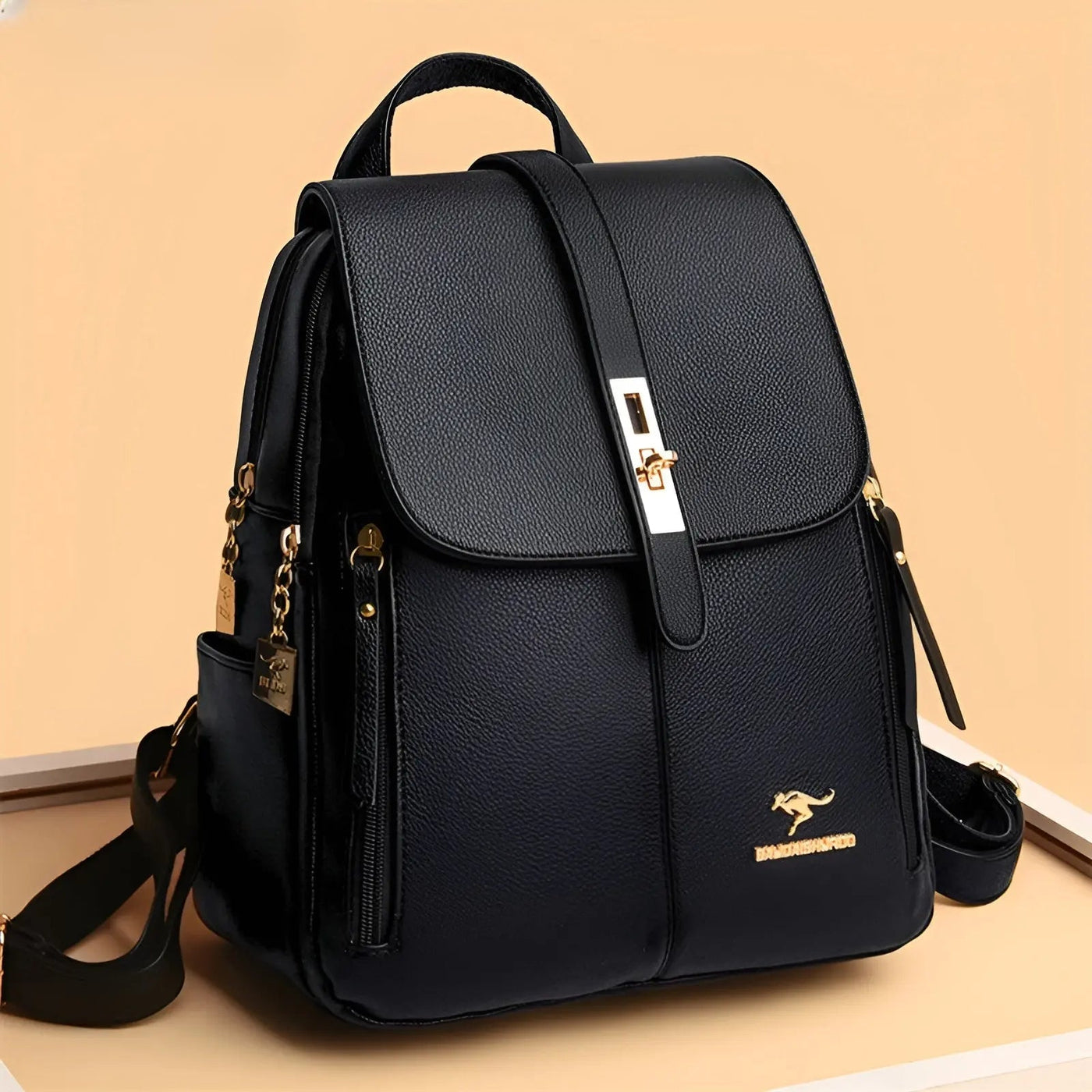 Sac à Dos Femme - Cuir Élégant et Pratique-2