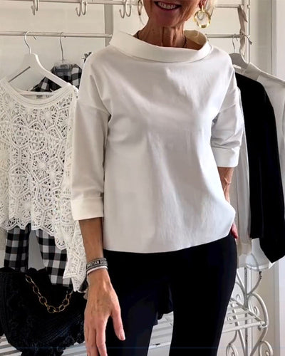 Sofia Haut Femme Chic – Design Polyvalent, Confort Respirant-3