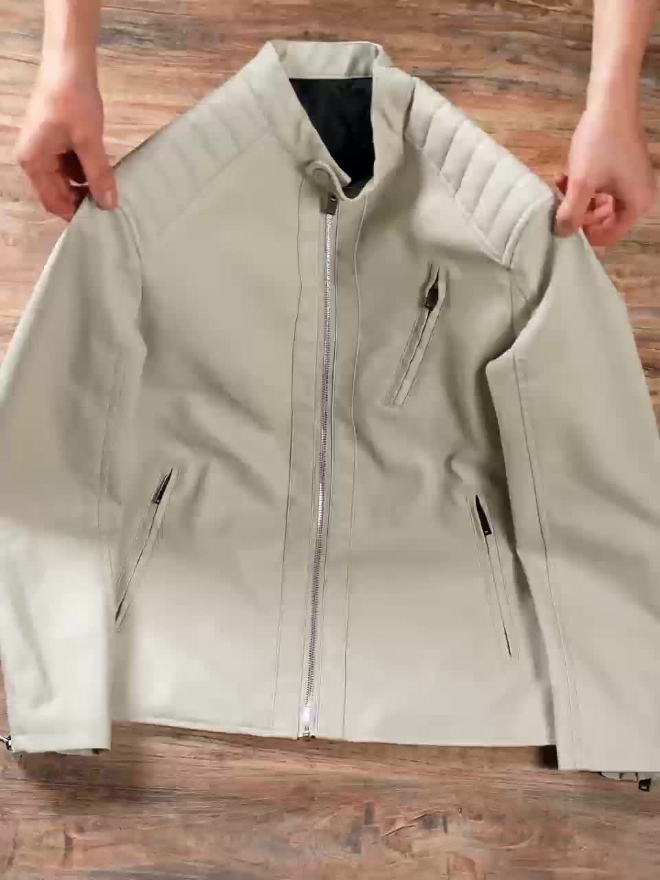 Fabien | Veste en cuir élégante