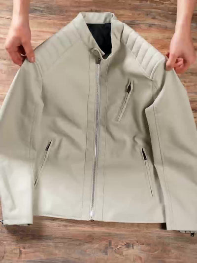 Fabien | Veste en cuir élégante