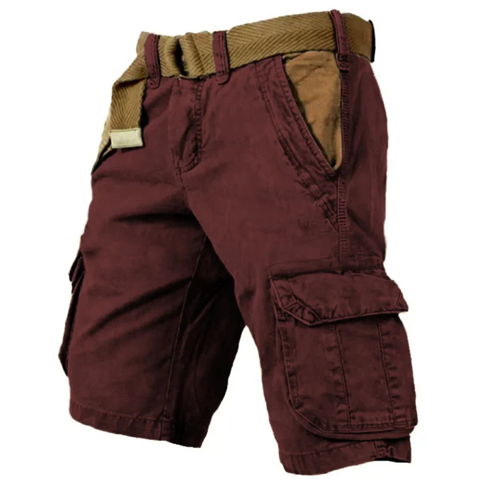 Eero | Short Cargo Homme en Coton Élégant et Confortable-3