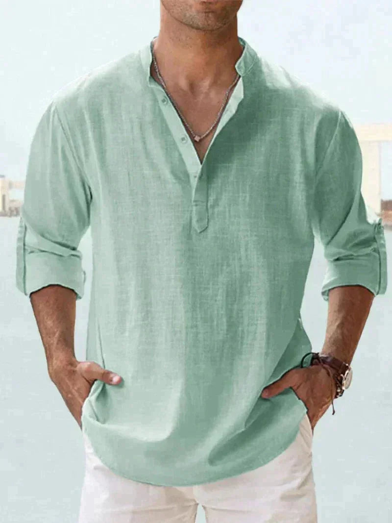Variant image for Rio | Chemise Homme en Lin Respirant-49