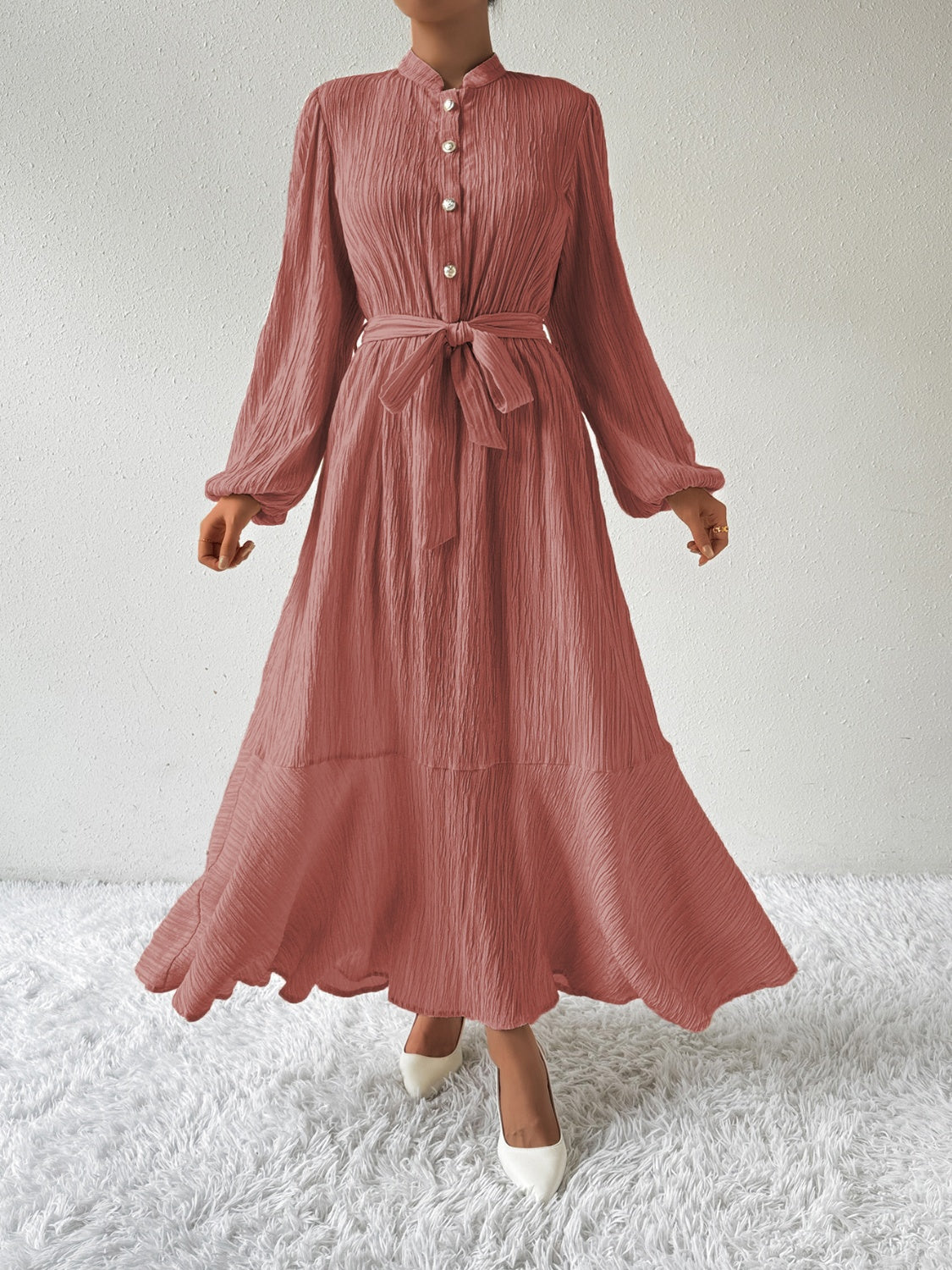 Adele | Robe élégante à manches longues