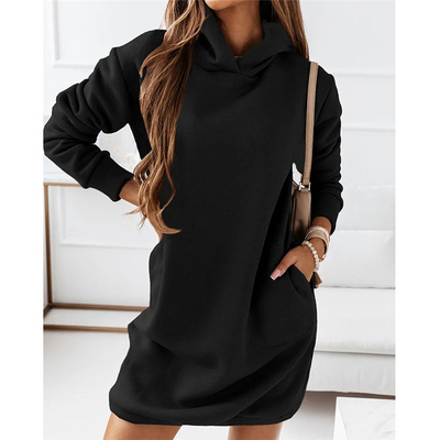 Céline | Robe à capuche confortable et élégante