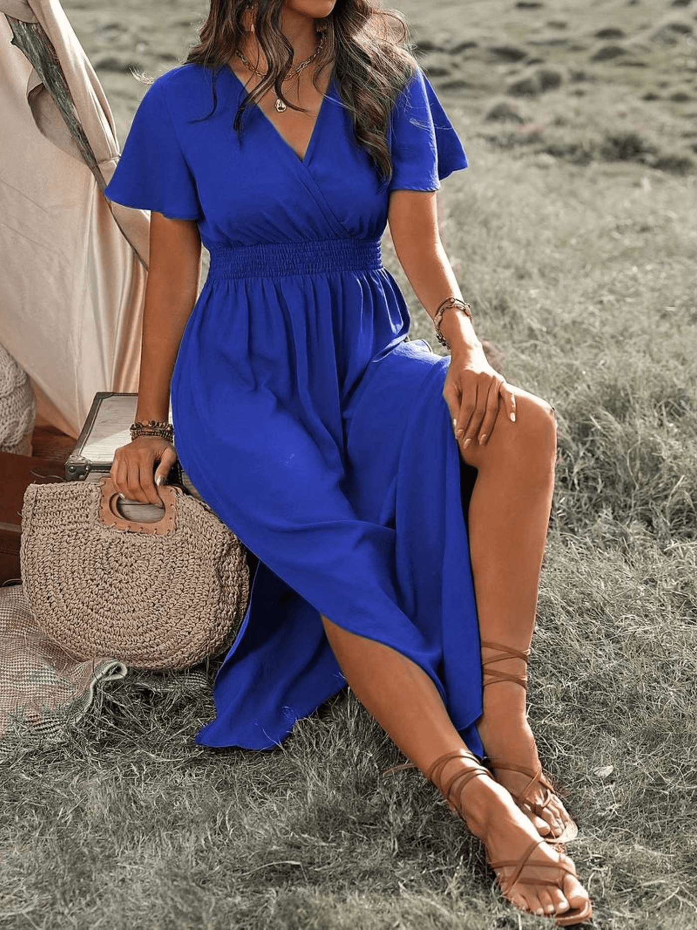 Audrey | Robe longue élégante