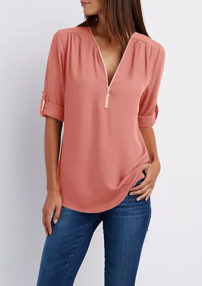 Variant image for Kassidy Chemisier Femme Chic – Design Moderne avec Fermeture Éclair-49