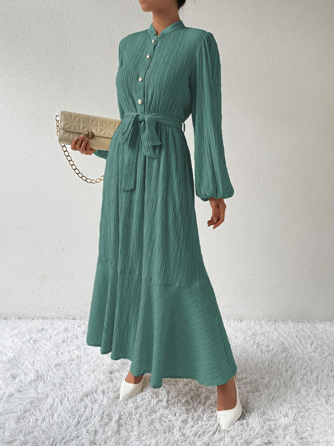 Adele | Robe élégante à manches longues