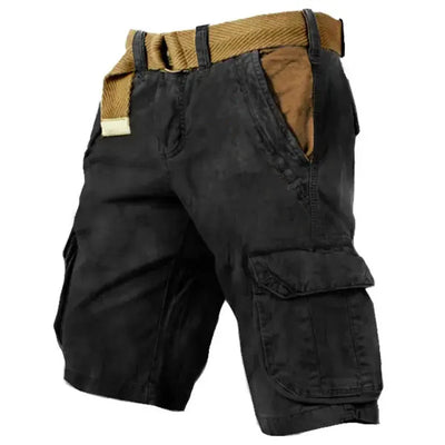 Eero | Short Cargo Homme en Coton Élégant et Confortable-5