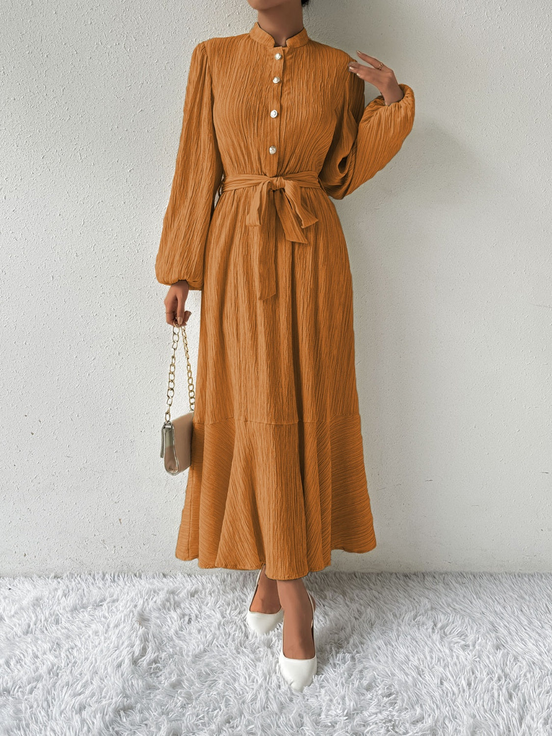 Adele | Robe élégante à manches longues
