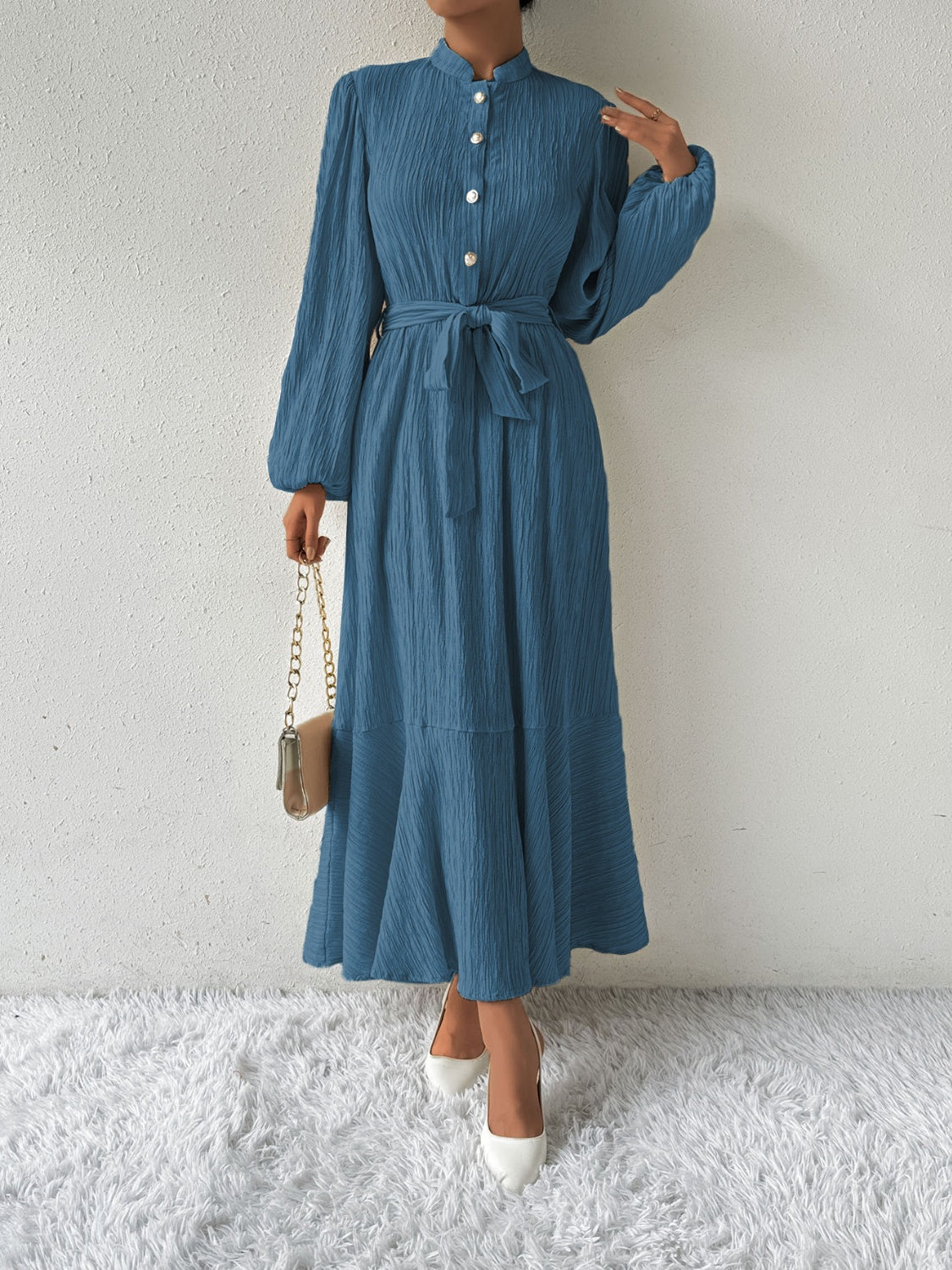Adele | Robe élégante à manches longues