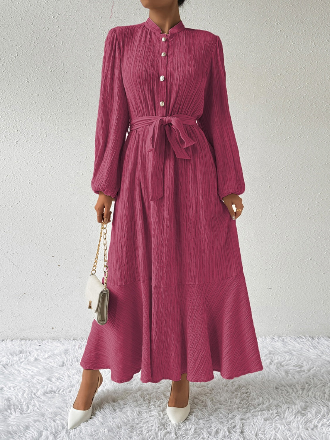 Adele | Robe élégante à manches longues