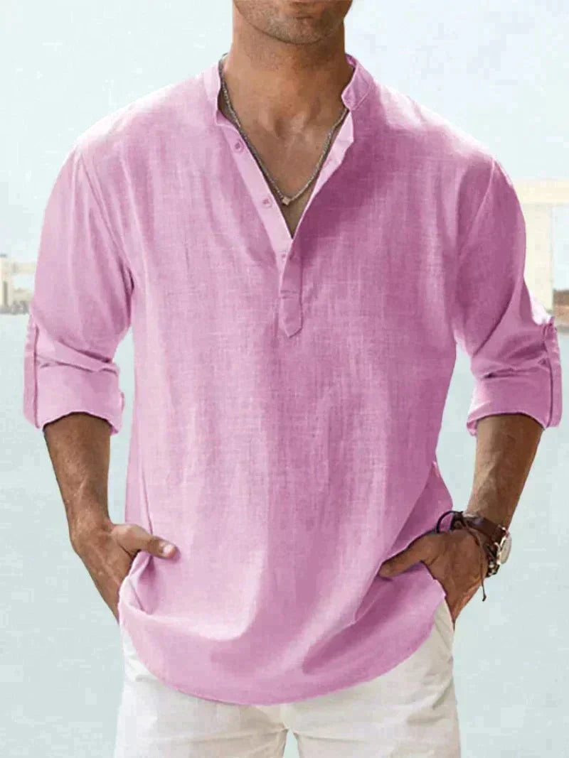 Variant image for Rio | Chemise Homme en Lin Respirant-55