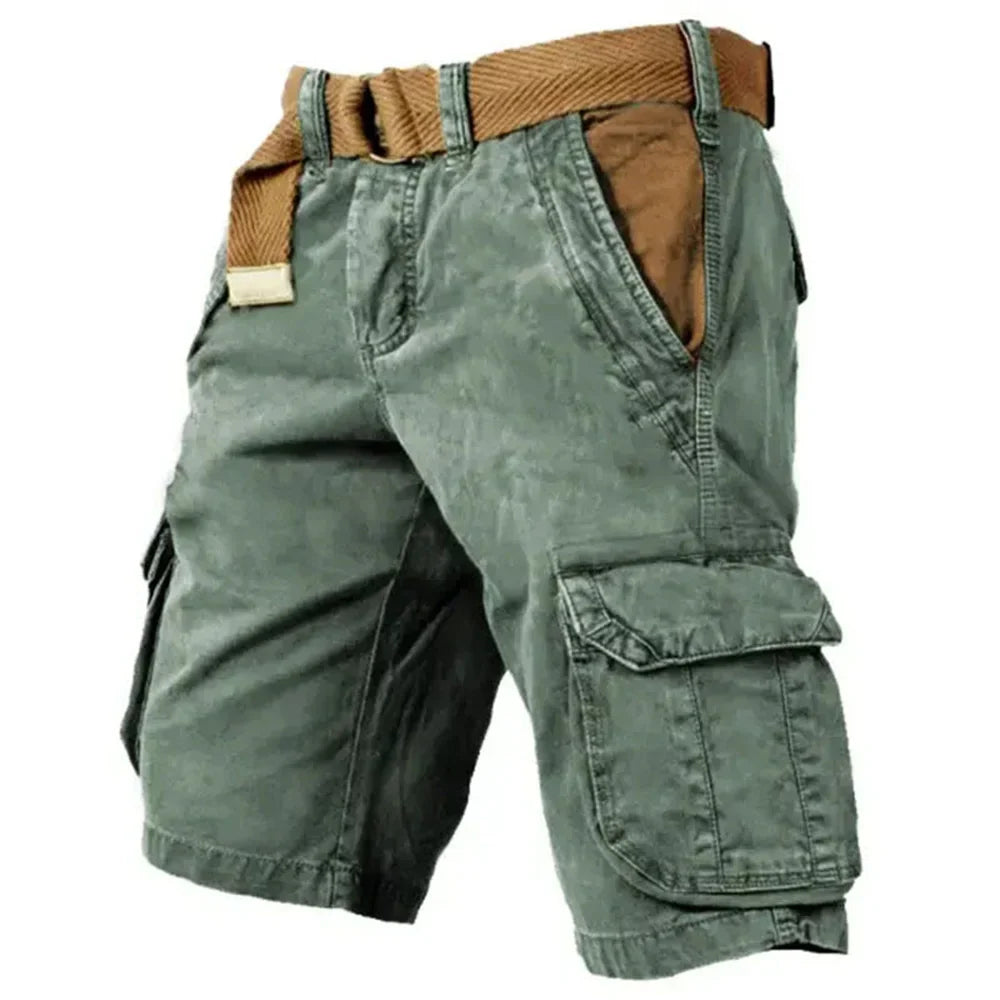 Eero | Short Cargo Homme en Coton Élégant et Confortable-6