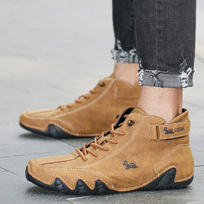 Beau | Chaussure confortable en cuir pour pieds nus