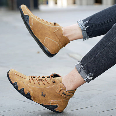 Beau | Chaussure confortable en cuir pour pieds nus