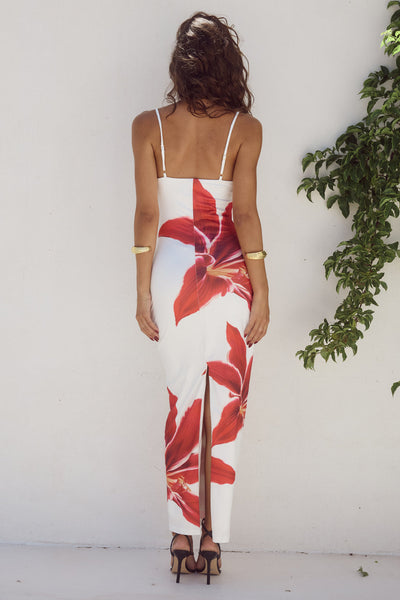 Sophie | Robe Longue Fleurie-2