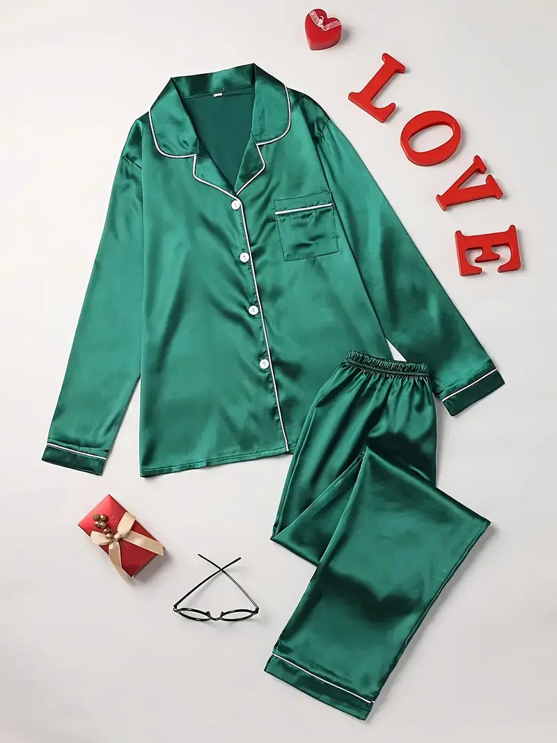 Luxe | Ensemble Pyjama Femme Élégant et Confortable-2