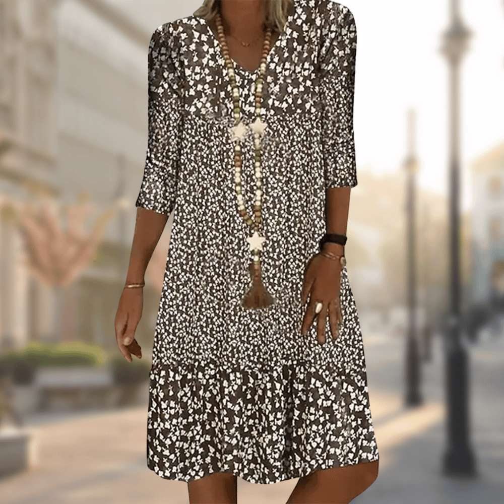 Robe Solara Longue Femme - Élégante et Confortable en Tissus de Haute Qualité-3