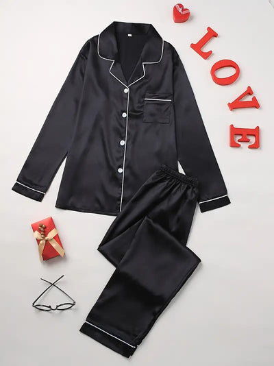 Luxe | Ensemble Pyjama Femme Élégant et Confortable-4