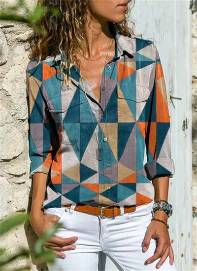 Variant image for Chemisier Hazel Chic Femme – Tissu de Haute Qualité, Élégance d'Été-8