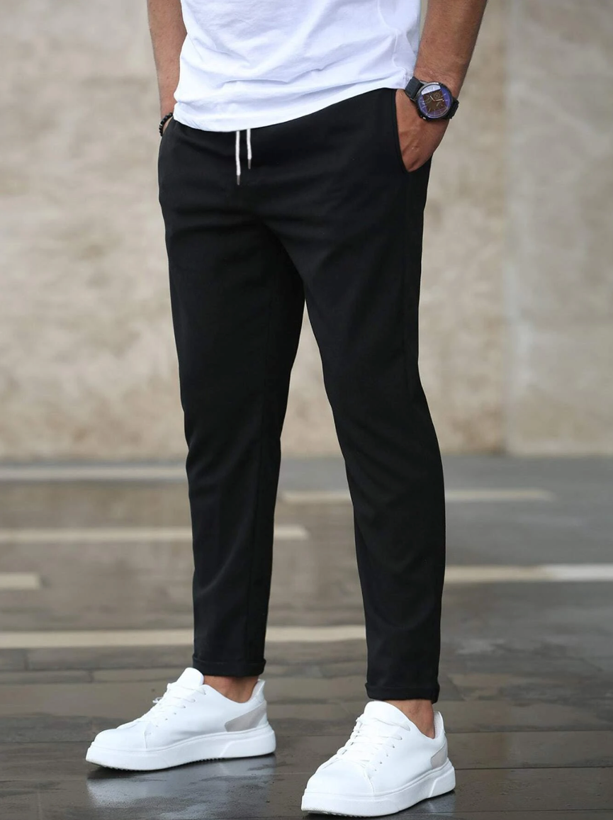 Variant image for Pantalon Élastique Homme – Confort Extensible, Coupe Classique-11