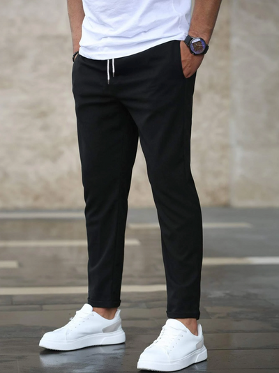 Variant image for Pantalon Élastique Homme – Confort Extensible, Coupe Classique-11