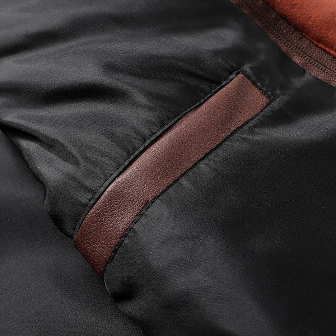 Enzo | Veste en cuir à capuche