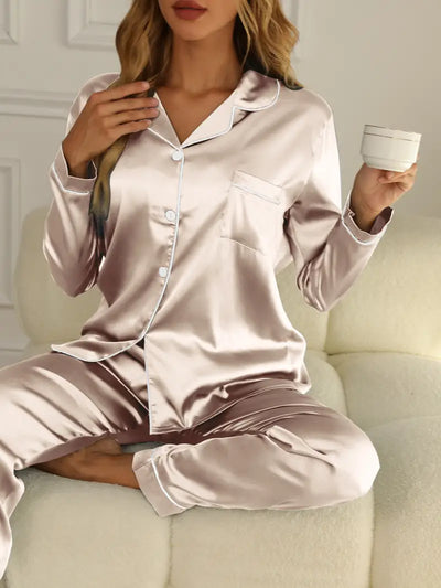 Luxe | Ensemble Pyjama Femme Élégant et Confortable-5