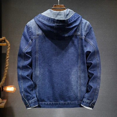 Elvin | Veste en jean à capuche
