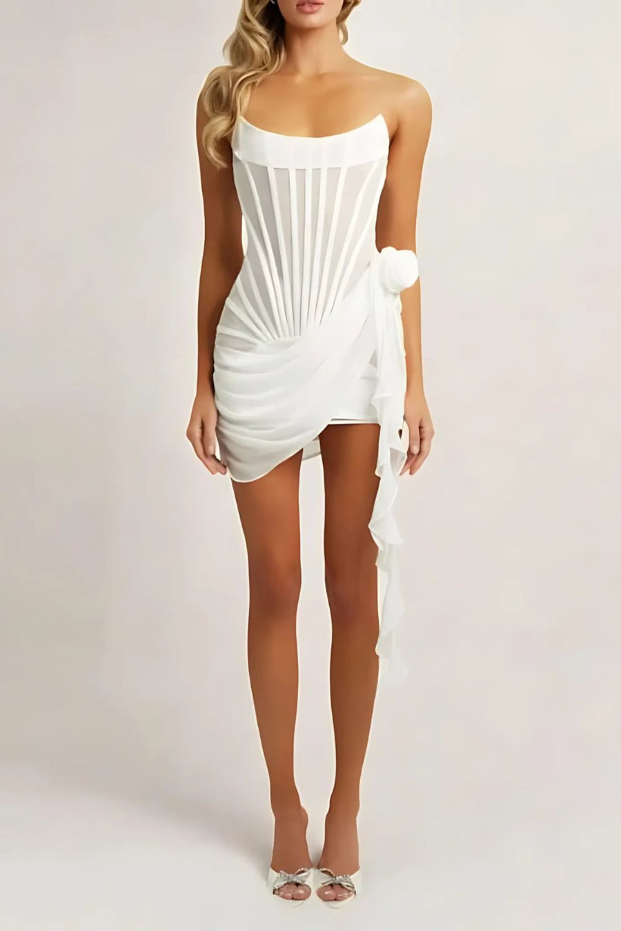 Variant image for Luna | Robe de Soirée Mini Corset Élégante pour Femme-6