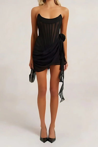 Variant image for Luna | Robe de Soirée Mini Corset Élégante pour Femme-1