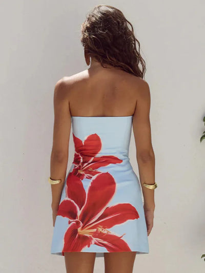 Luna | Robe Fleurie Femme Chic-3