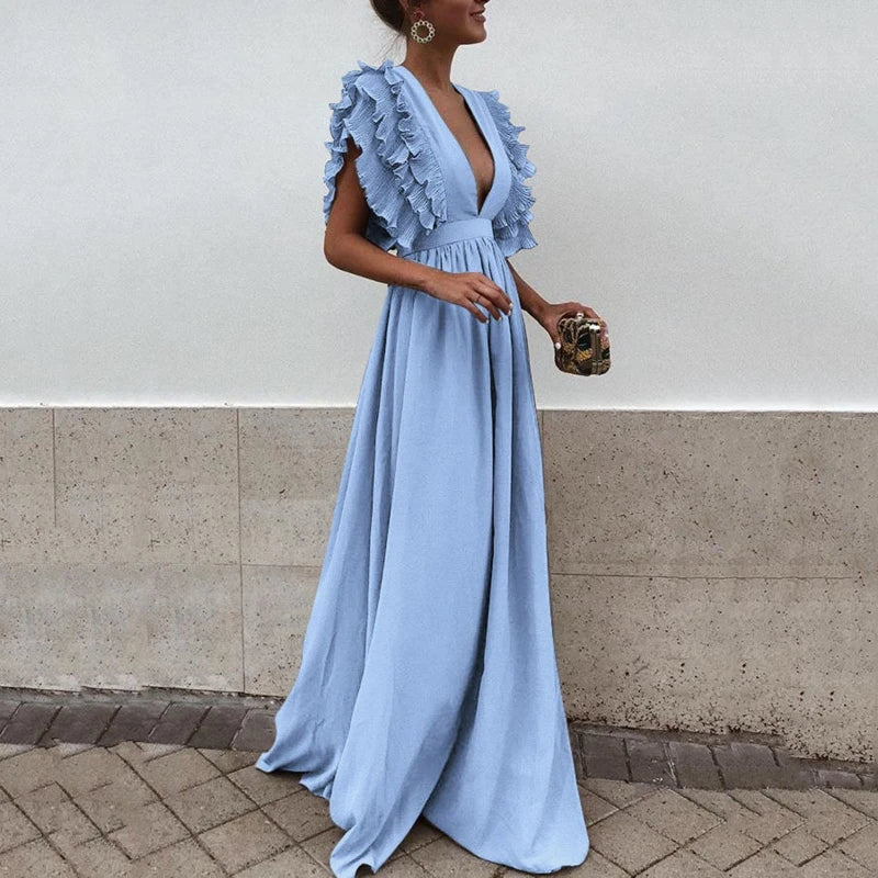 Variant image for Luna | Robe Longue Femme Été Élégante-1