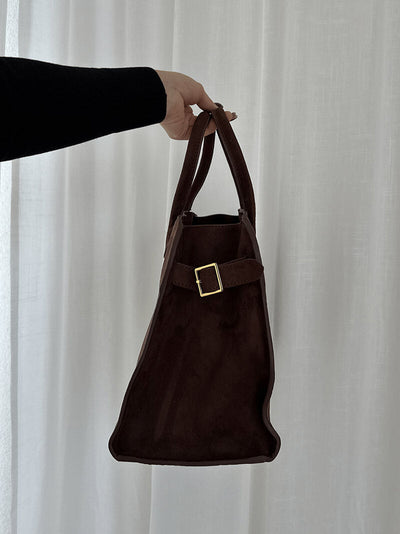 Luna | Sac à main Femme en Daim Élégant et Spacieux-5