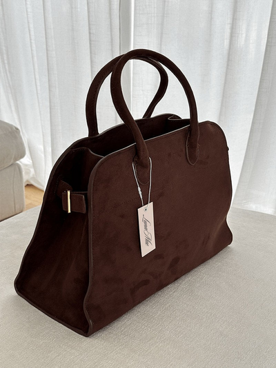 Luna | Sac à main Femme en Daim Élégant et Spacieux-2