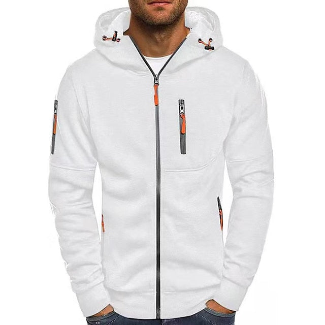 Variant image for Elegant Hoodie Sweat Homme - Coton Durable, Confort Optimal-1