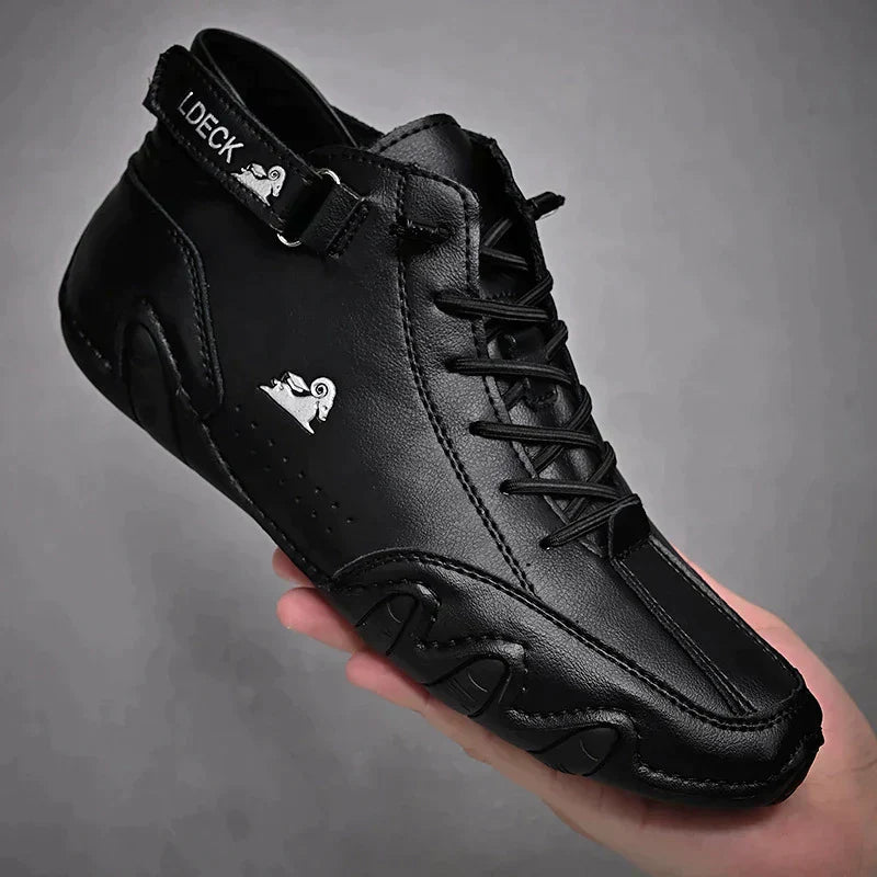 Beau | Chaussure confortable en cuir pour pieds nus