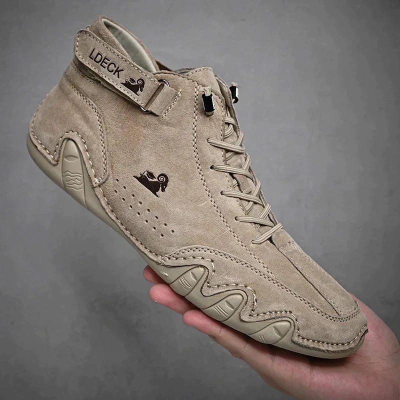 Beau | Chaussure confortable en cuir pour pieds nus