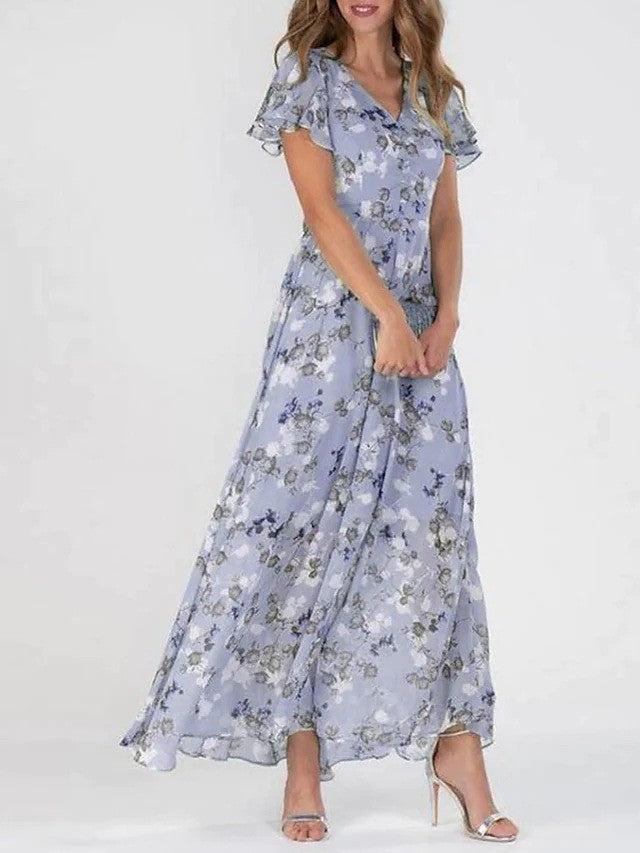 Alena | Robe élégante et colorée