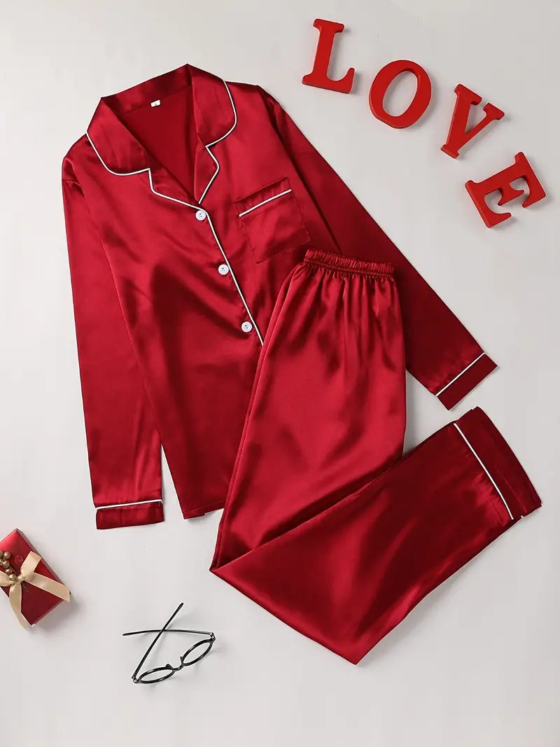 Luxe | Ensemble Pyjama Femme Élégant et Confortable-1