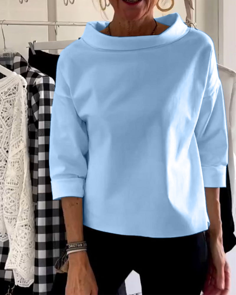 Sofia Haut Femme Chic – Design Polyvalent, Confort Respirant-5