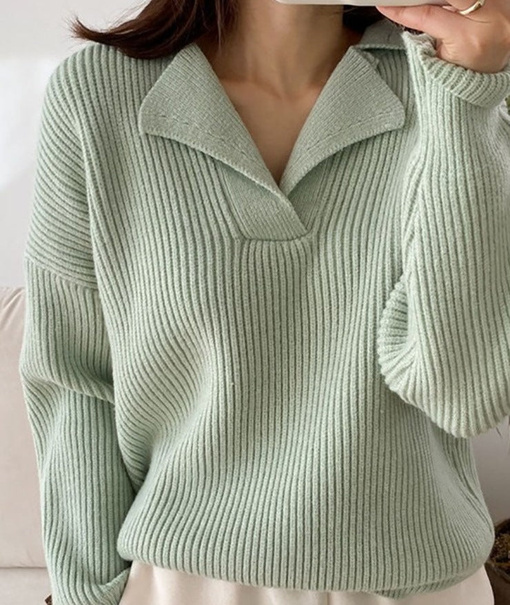 Yara | Pull à col V pour l'hiver