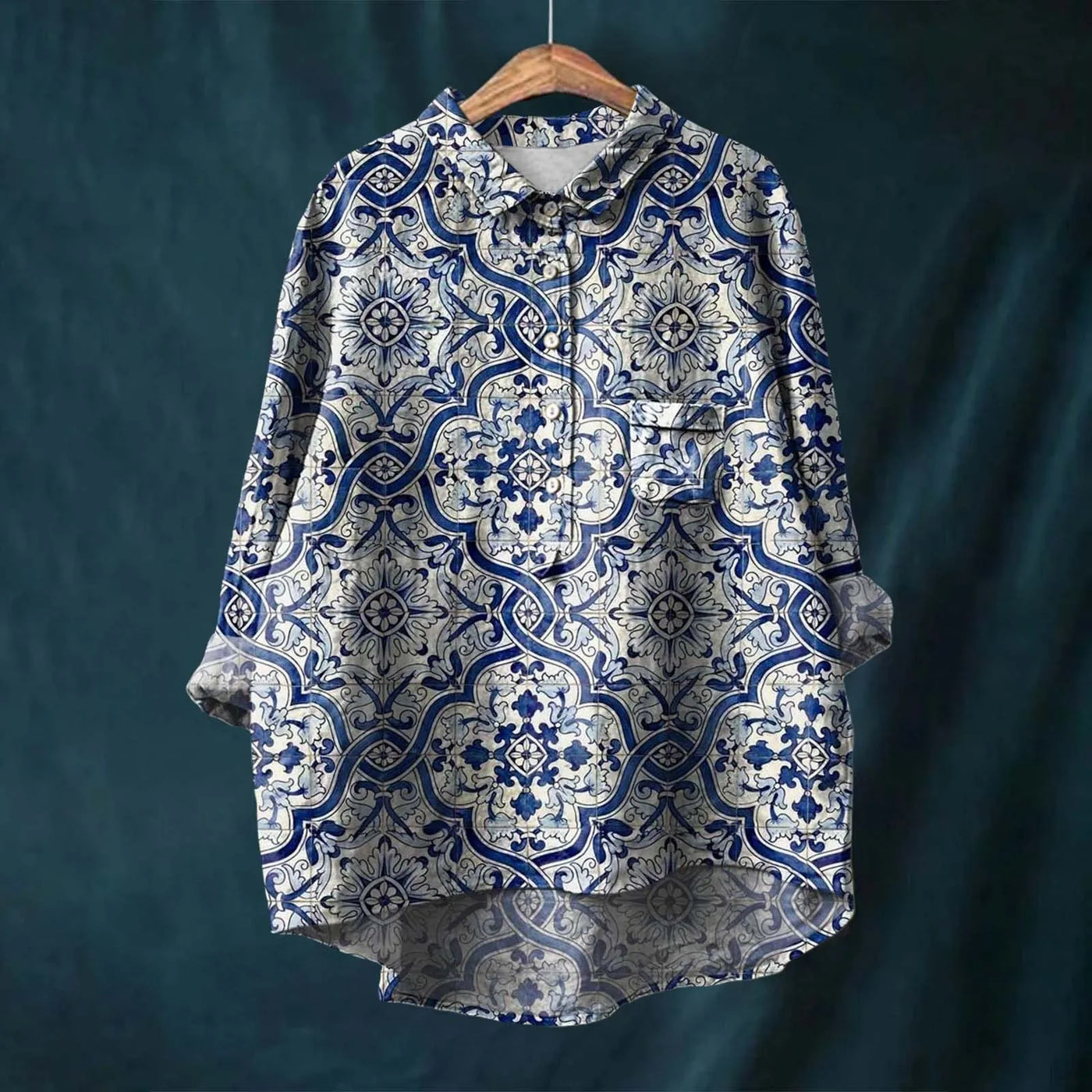 Liesa | Chemise Femme Chic - Coton Élégant-4